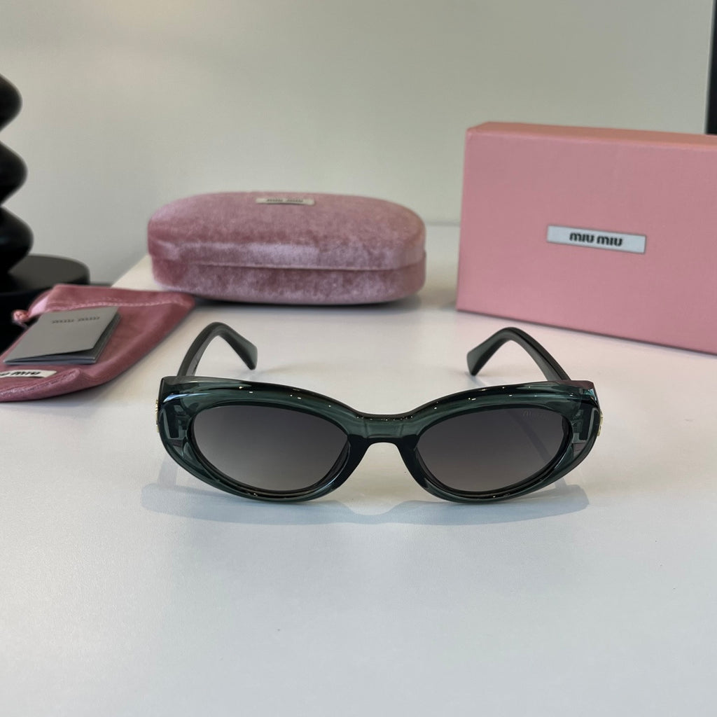 Miu Miu Cat-Eye Black Lens Sunglasses for Men & Women - 449675 - detail image 2