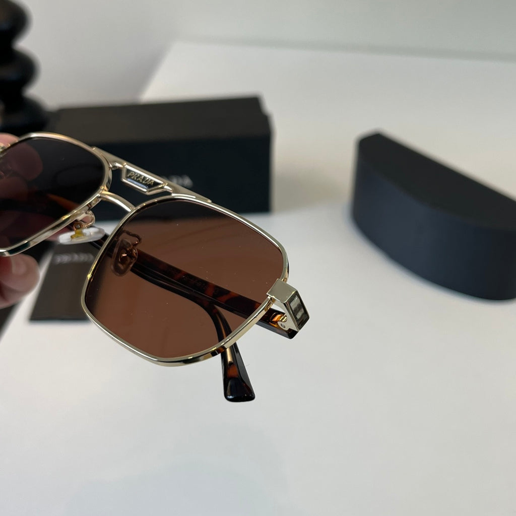 Prada Polarized Fashion Black Lens Sunglasses for Men - 432178 - detail image 5