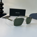 Prada Fashion Silver Lens Sunglasses for Men - 449306