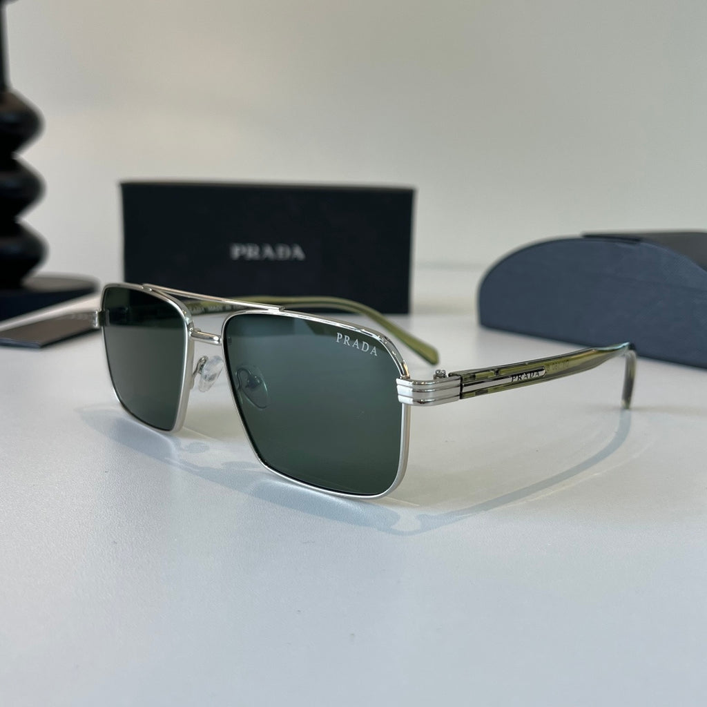 Prada Fashion Silver Lens Sunglasses for Men - 432183 - detail image 3