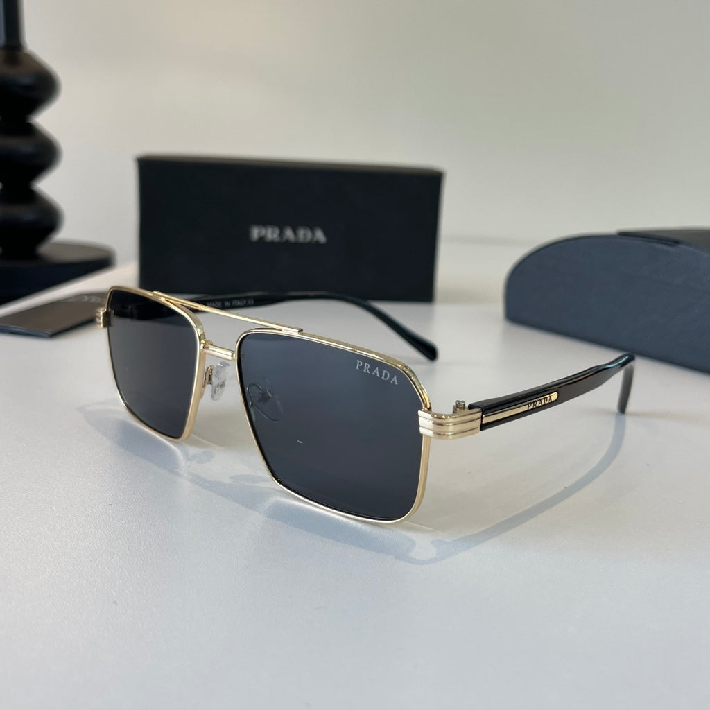Prada Fashion Silver Lens Sunglasses for Men - 449307 - detail image 3