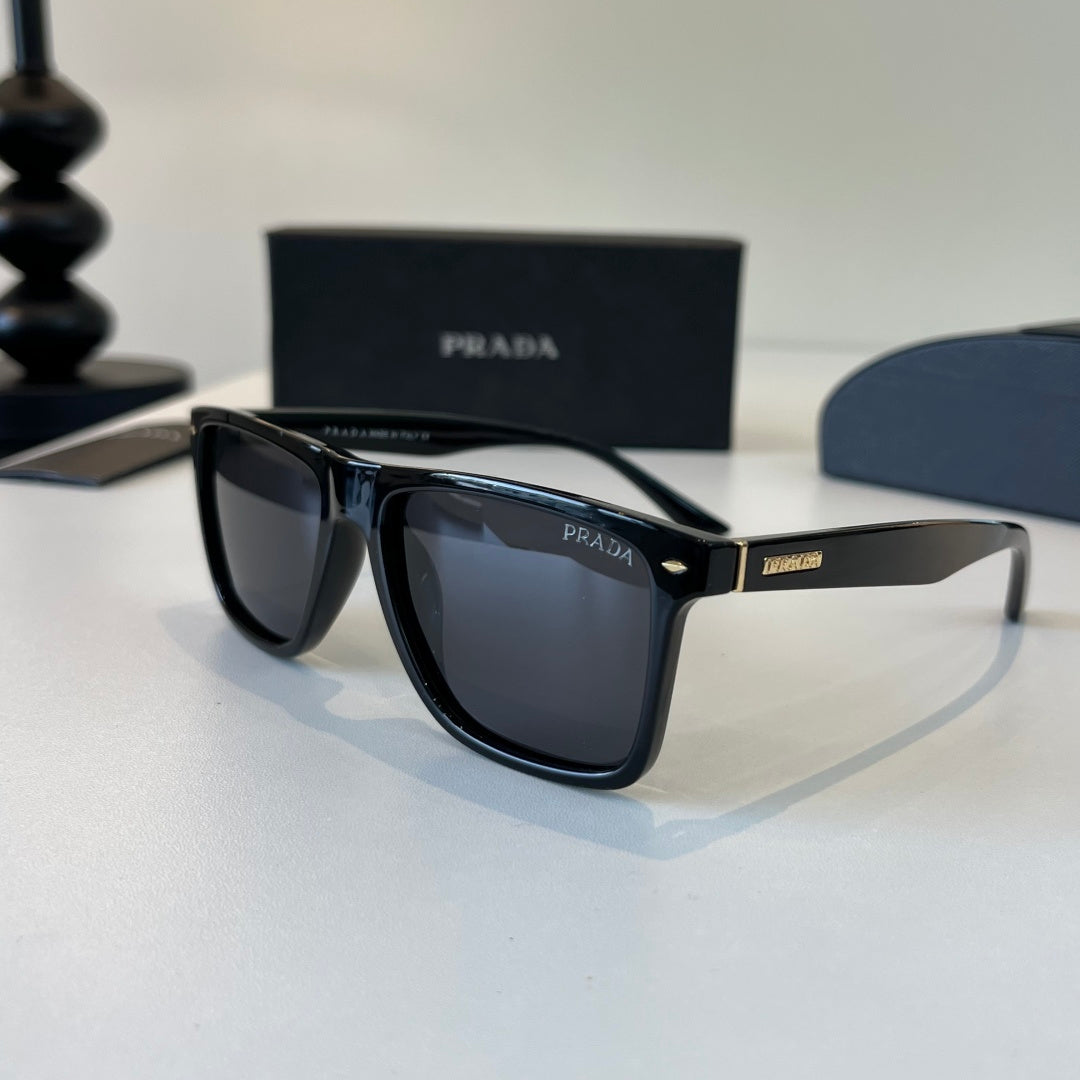 Prada Fashion Black Lens Sunglasses for Men - 487057 - detail image 3