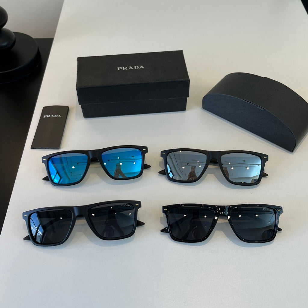 Prada Fashion Blue Lens Sunglasses for Men - 382637 - detail image 12