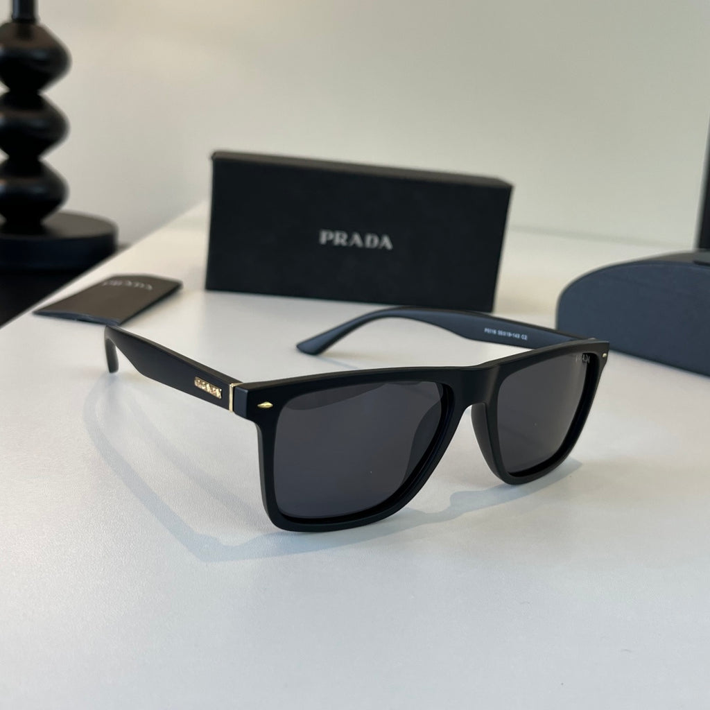 Prada Fashion Black Lens Sunglasses for Men - 449313