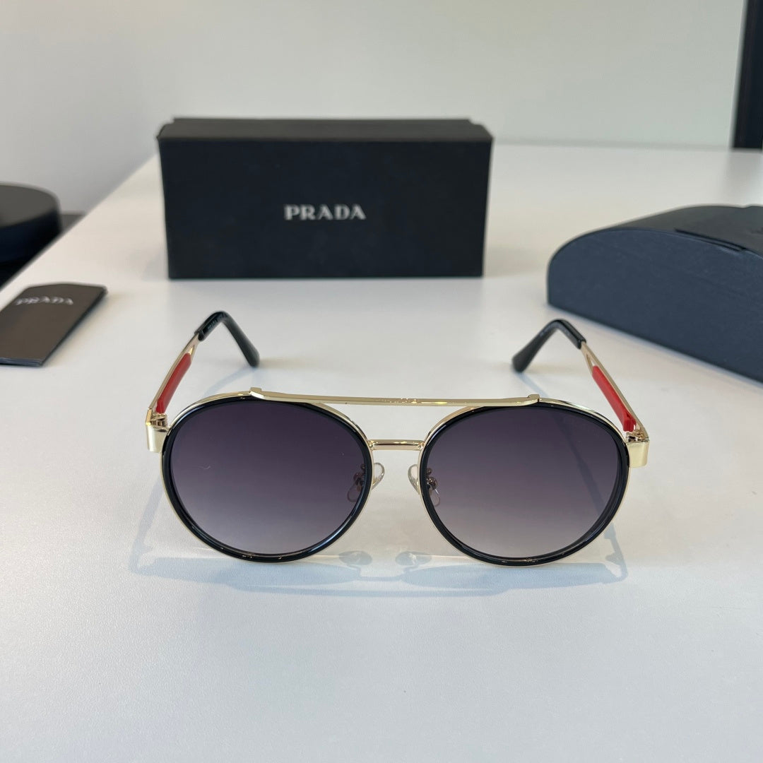 Prada Fashion Silver Lens Sunglasses for Men - 465690 - detail image 2