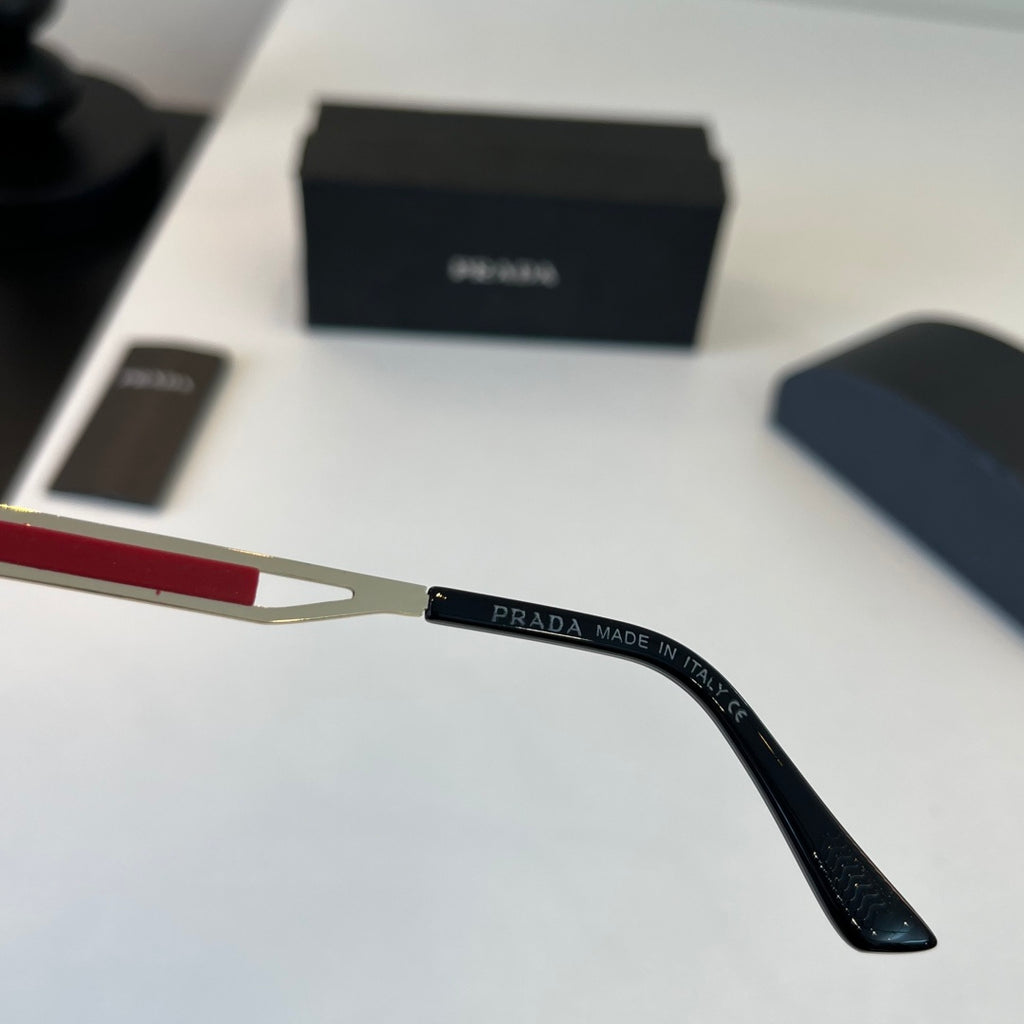 Prada Fashion Black Lens Sunglasses for Men - 432194 - detail image 8