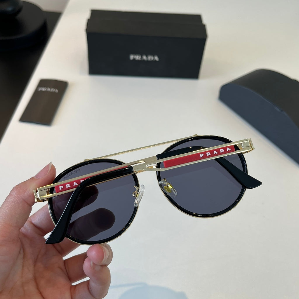 Prada Fashion Black Lens Sunglasses for Men - 465574 - detail image 6