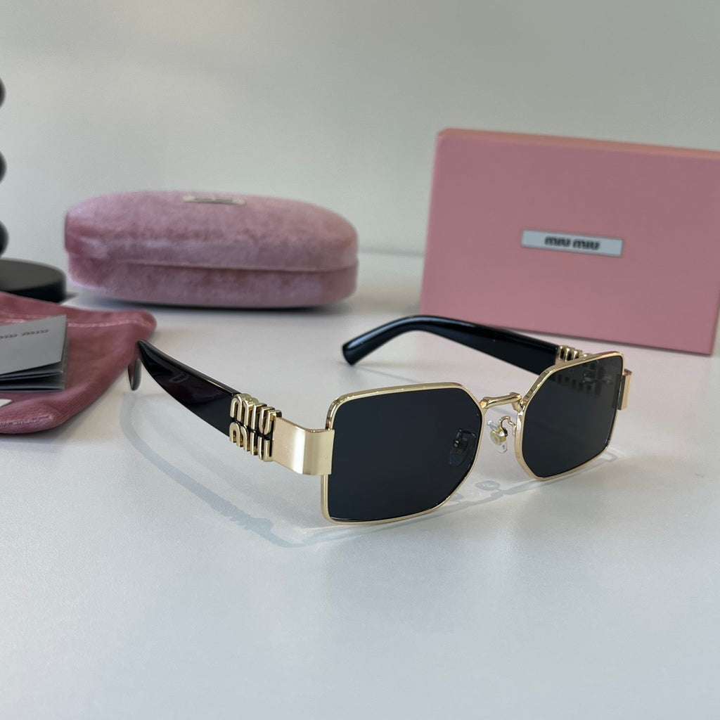 Miu Miu Fashion Silver Lens Sunglasses for Men & Women - 487575