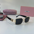 Miu Miu Fashion Silver Lens Sunglasses for Men & Women - 449789