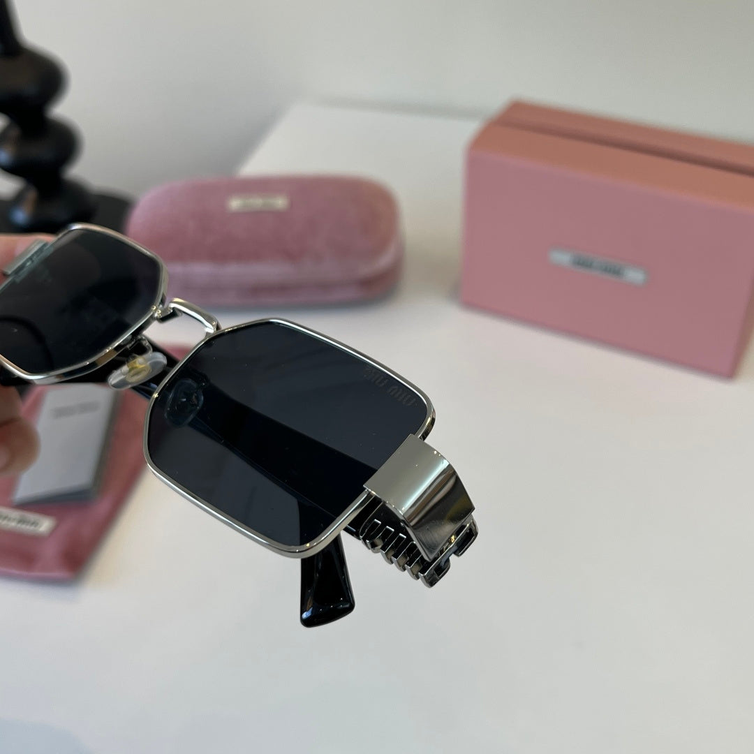 Miu Miu Fashion Silver Lens Sunglasses for Men & Women - 449790 - detail image 6