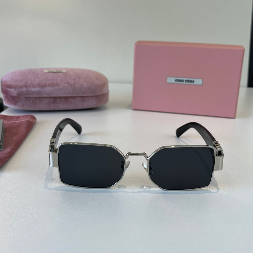 Miu Miu Fashion Silver Lens Sunglasses for Men & Women - 449790 - detail image 2