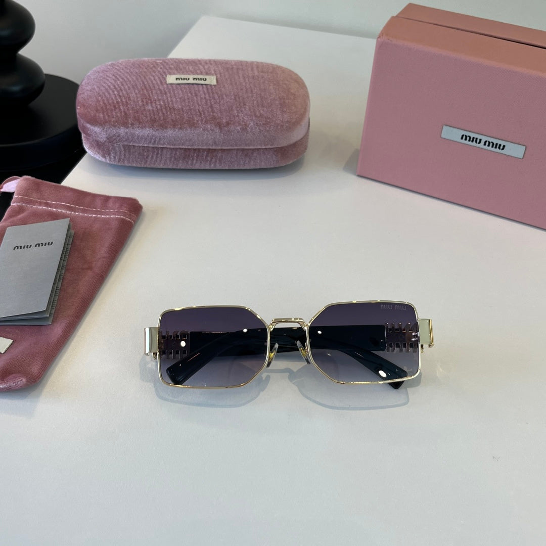Miu Miu Fashion Silver Lens Sunglasses for Men & Women - 383010 - detail image 6