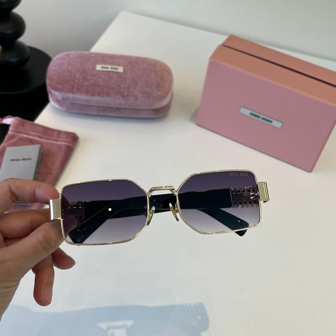Miu Miu Fashion Silver Lens Sunglasses for Men & Women - 383010 - detail image 4