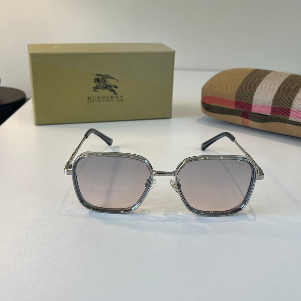 Burberry Fashion Silver Lens Sunglasses for Men & Women - 358611 - detail image 2