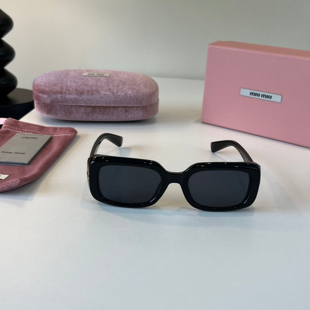 Miu Miu Fashion Black Lens Sunglasses for Men & Women - 399176 - detail image 2