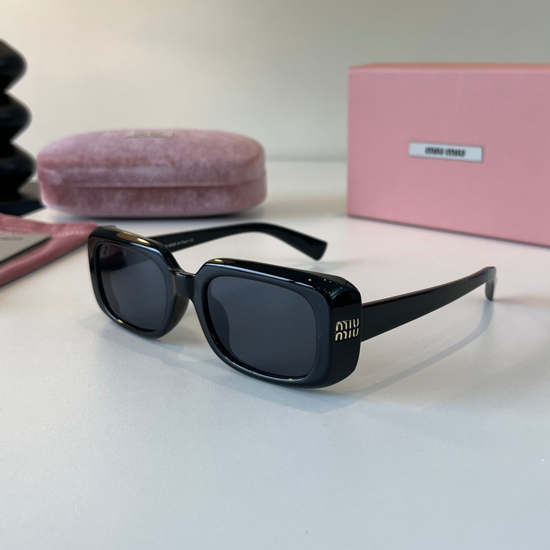 Miu Miu Fashion Black Lens Sunglasses for Men & Women - 399176 - detail image 3
