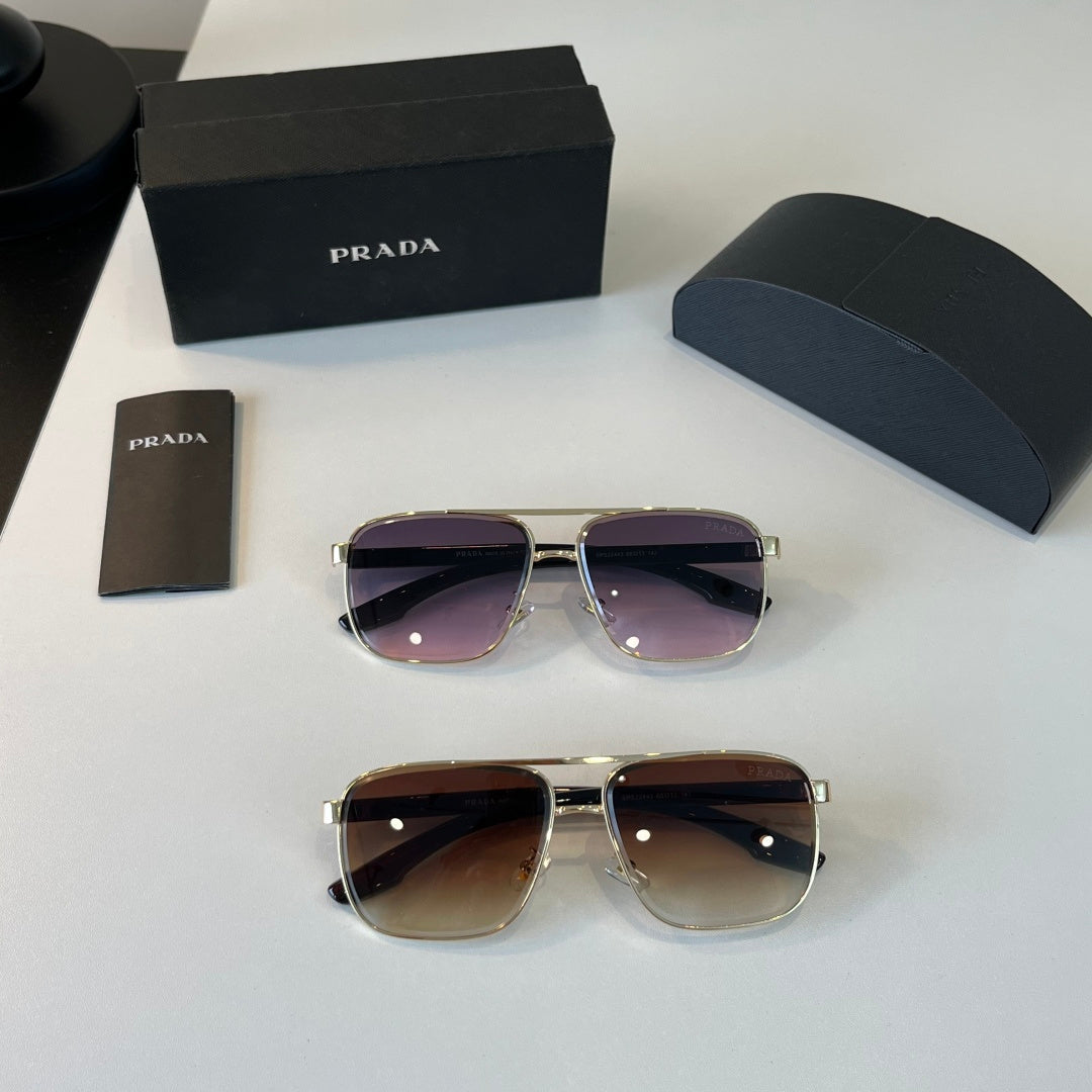 Prada Polarized Fashion Brown Lens Sunglasses for Men - 432136 - detail image 11