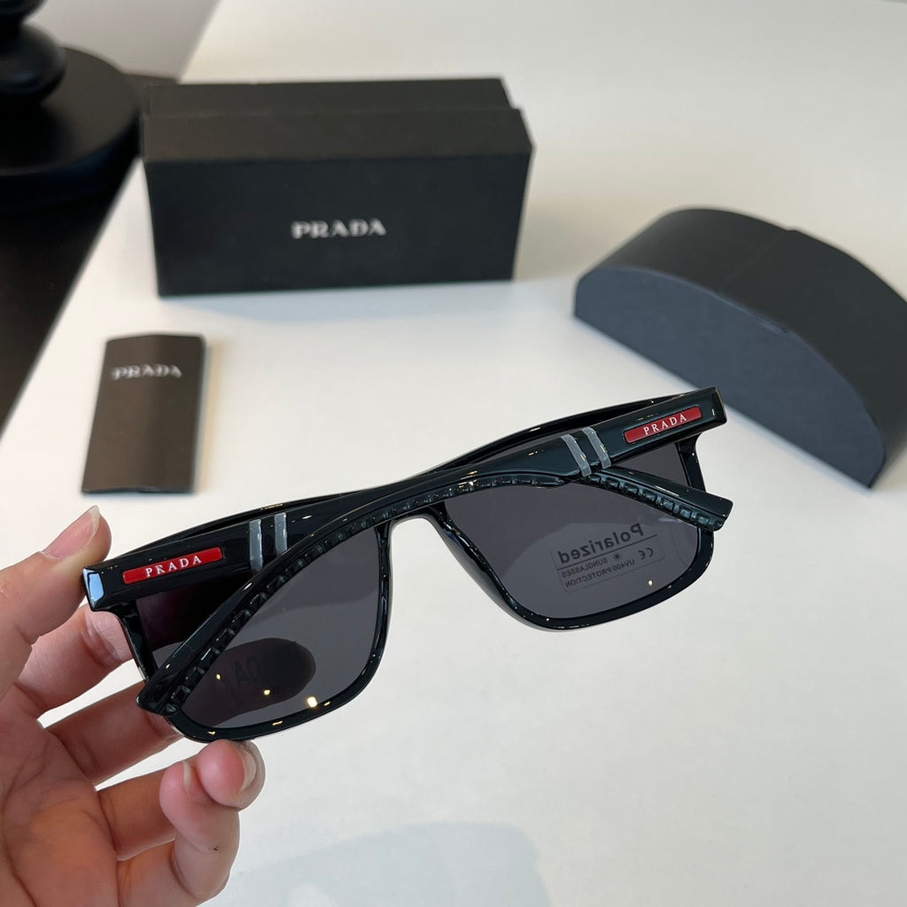 Prada Fashion Black Lens Sunglasses for Men - 432137 - detail image 8