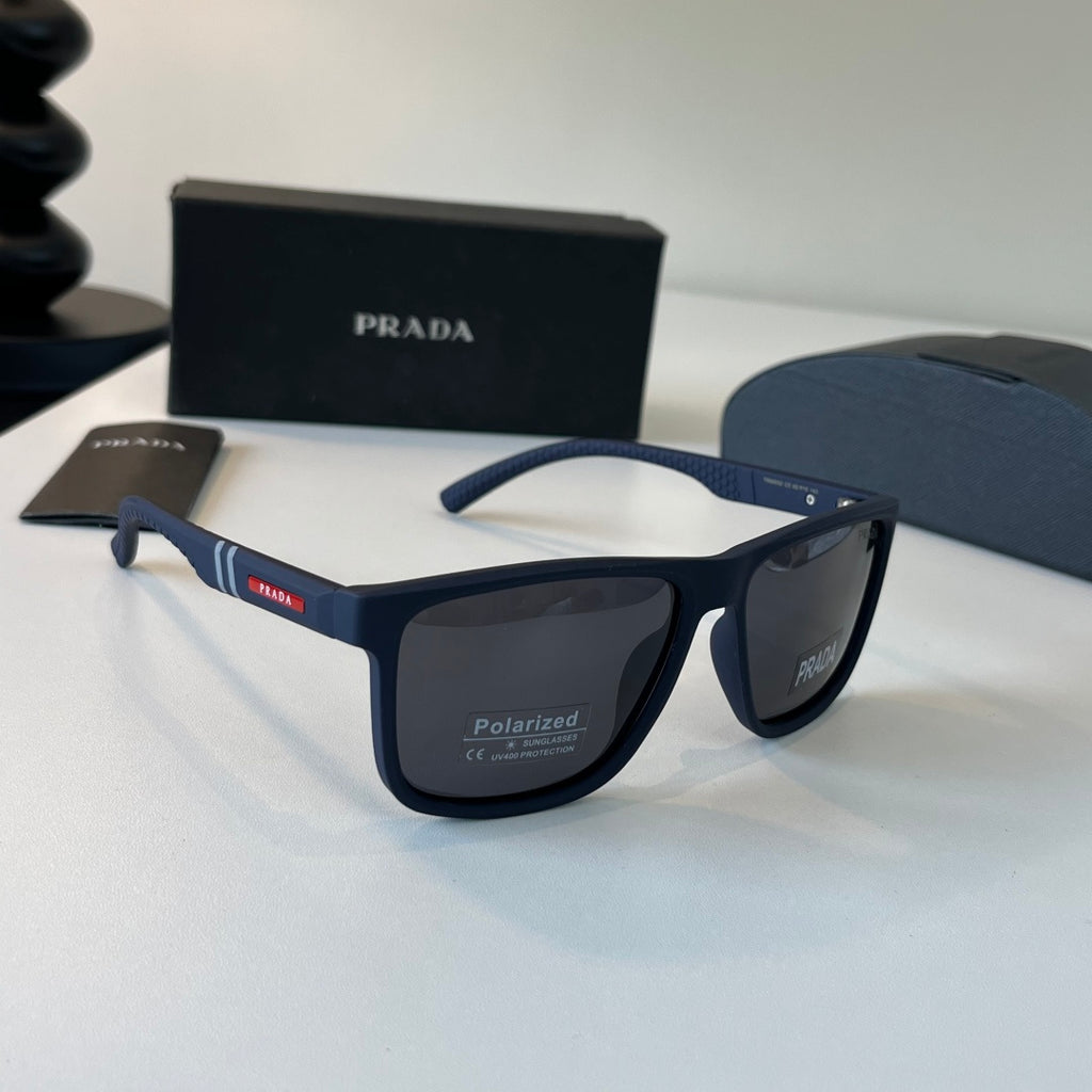 Prada Fashion Black Lens Sunglasses for Men - 398927
