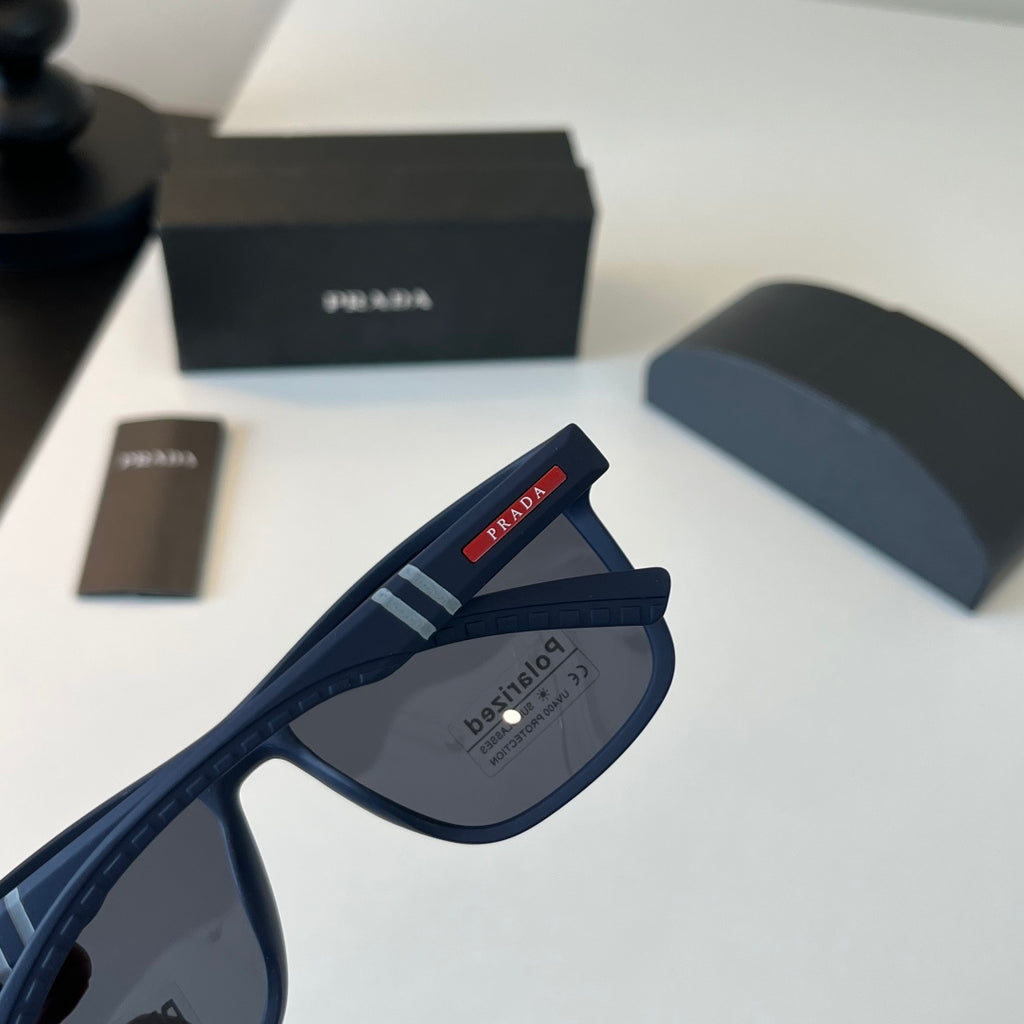 Prada Fashion Black Lens Sunglasses for Men - 432138 - detail image 7