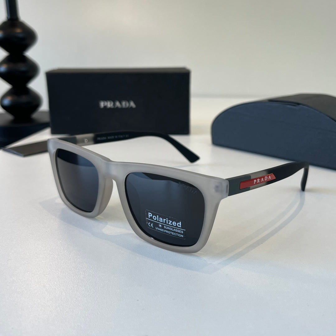 Prada Fashion Gray Lens Sunglasses for Men - 432124 - detail image 3