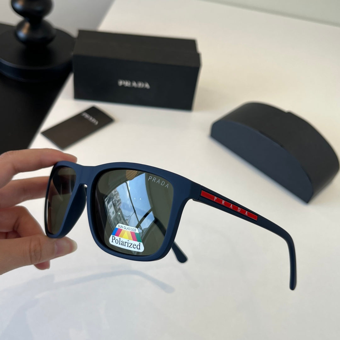 Prada Fashion Black Lens Sunglasses for Men - 432125 - detail image 4