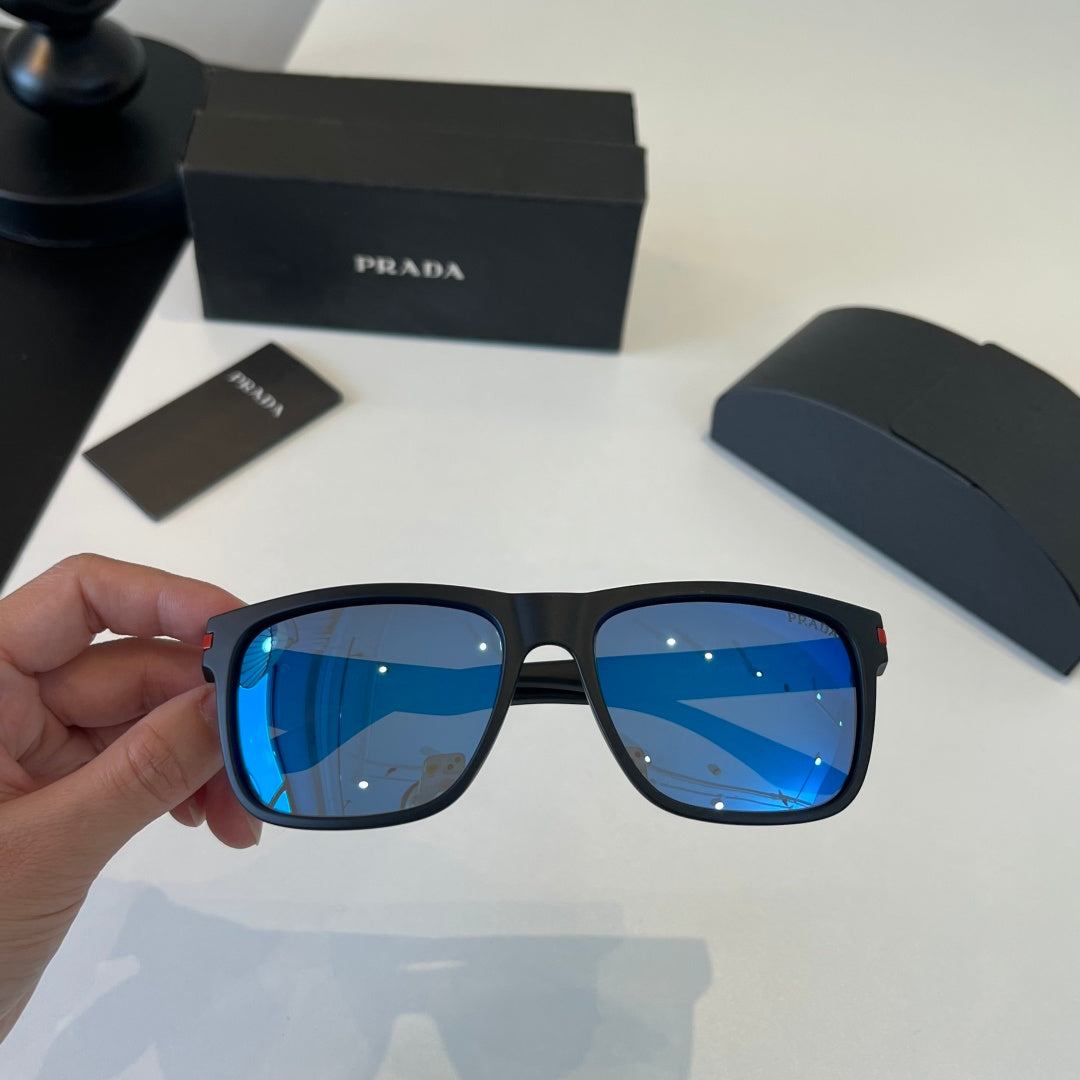 Prada Fashion Blue Lens Sunglasses for Men - 415796 - detail image 4