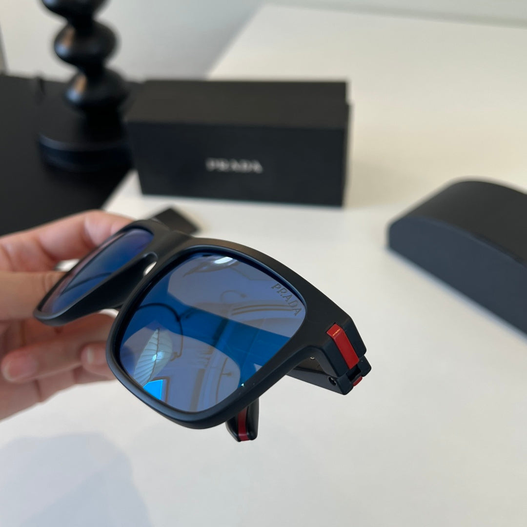 Prada Fashion Blue Lens Sunglasses for Men - 432127 - detail image 6