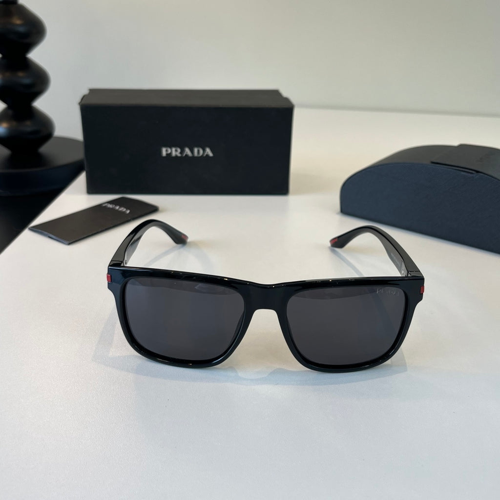 Prada Fashion Black Lens Sunglasses for Men - 487148 - detail image 2