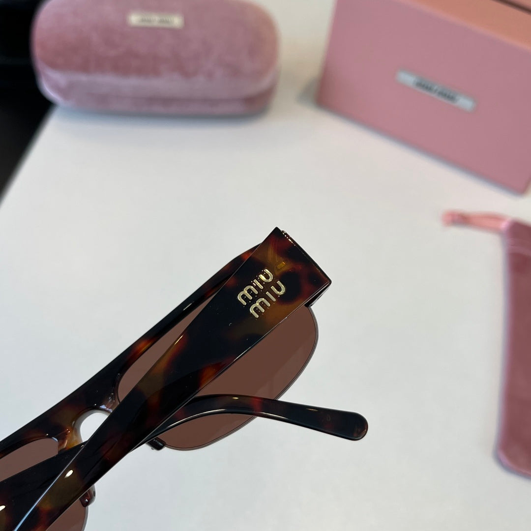 Miu Miu Fashion Black Lens Sunglasses for Men & Women - 466110 - detail image 6