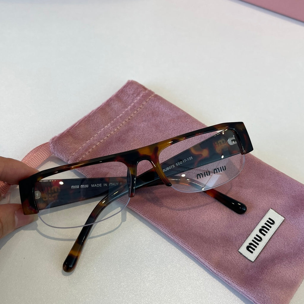 Miu Miu Fashion Silver Lens Sunglasses for Men & Women - 382967 - detail image 4