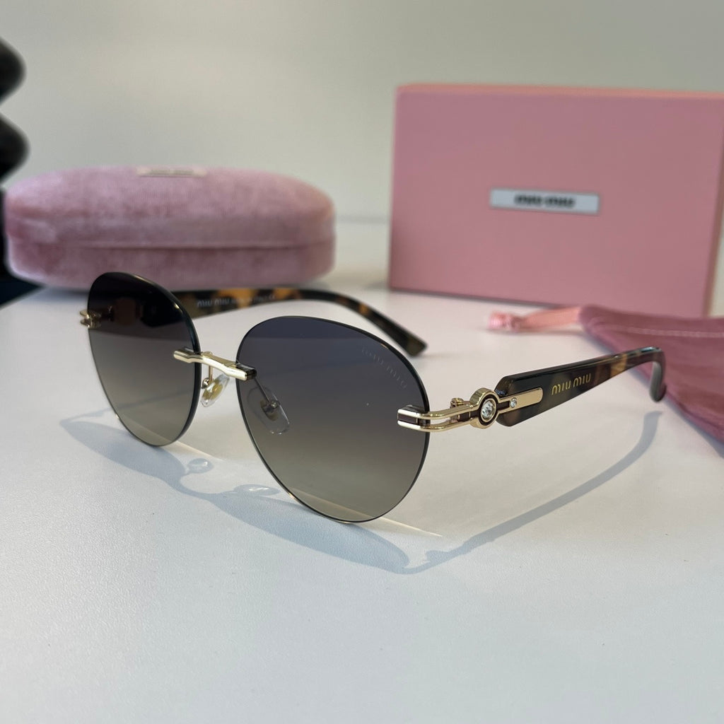Miu Miu Fashion Silver Lens Sunglasses for Men & Women - 416216 - detail image 3