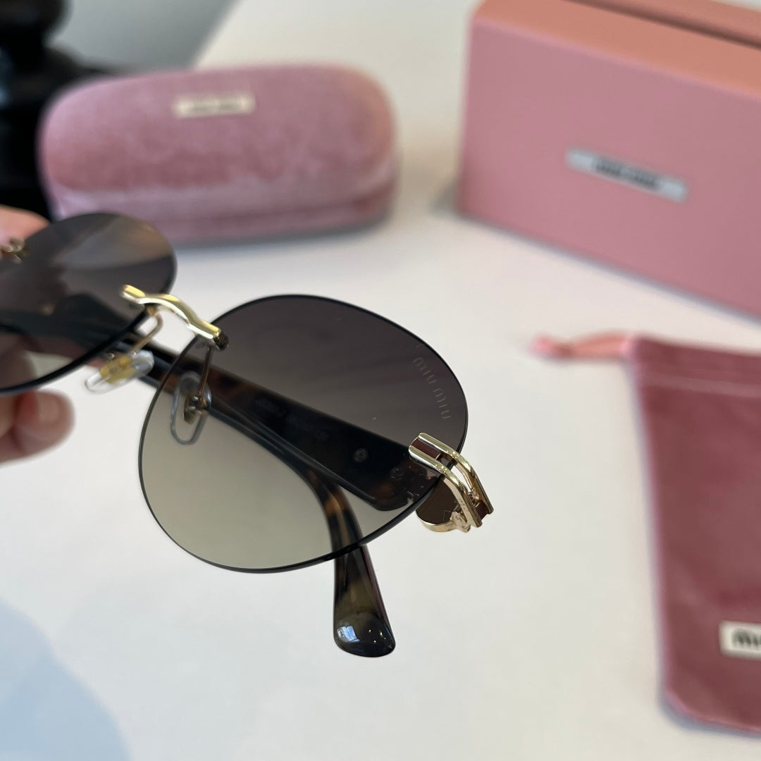 Miu Miu Fashion Silver Lens Sunglasses for Men & Women - 416216 - detail image 6