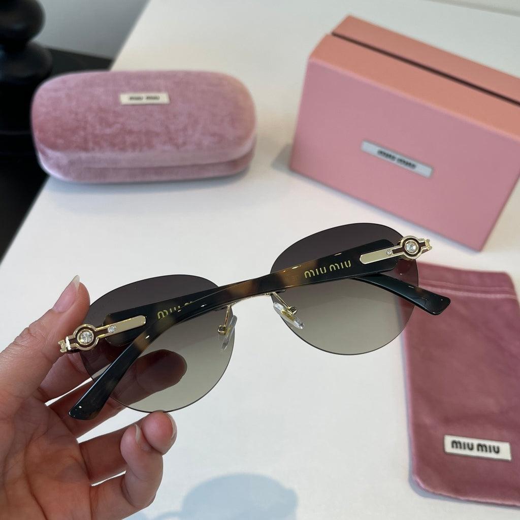 Miu Miu Fashion Silver Lens Sunglasses for Men & Women - 416216 - detail image 8