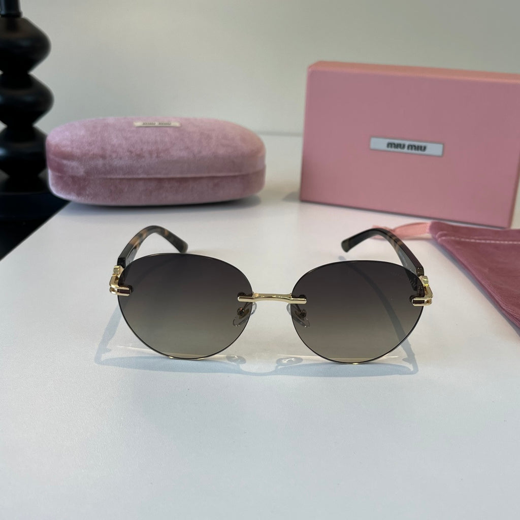 Miu Miu Fashion Silver Lens Sunglasses for Men & Women - 416216 - detail image 2