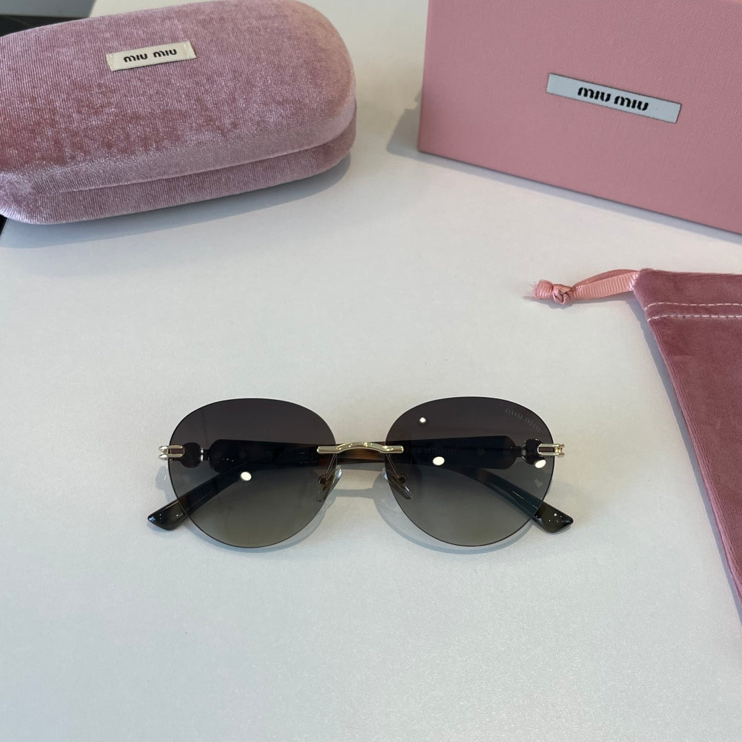 Miu Miu Fashion Silver Lens Sunglasses for Men & Women - 416216 - detail image 4