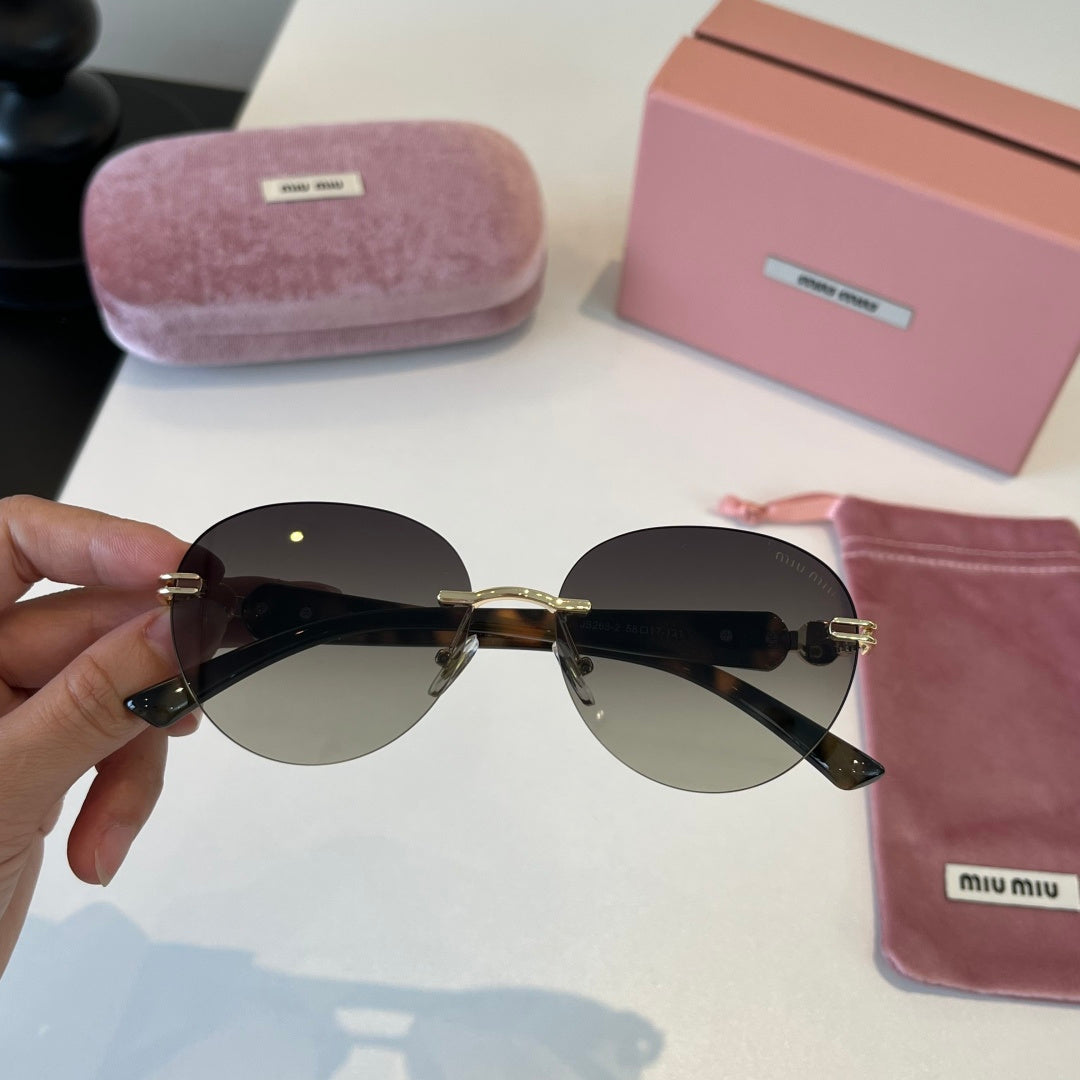 Miu Miu Fashion Silver Lens Sunglasses for Men & Women - 416216 - detail image 5