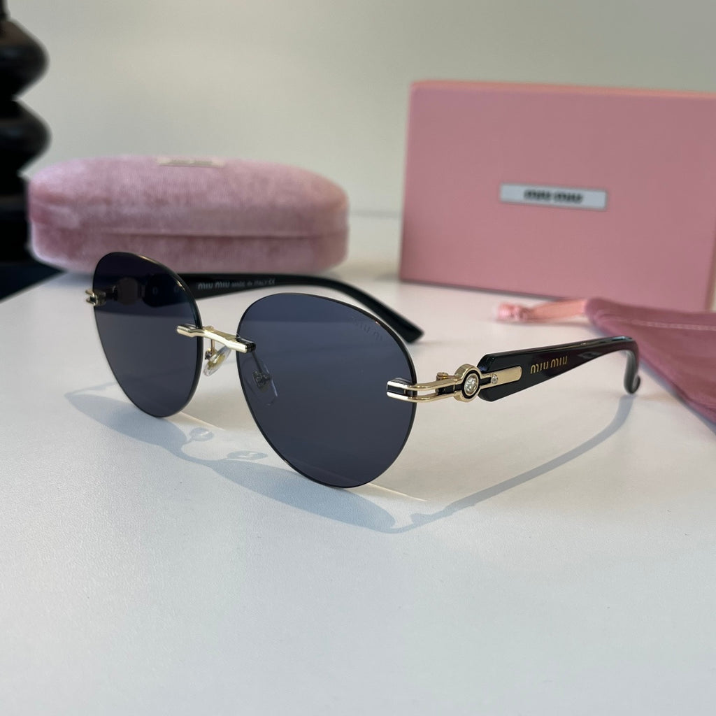 Miu Miu Fashion Silver Lens Sunglasses for Men & Women - 416218 - detail image 3