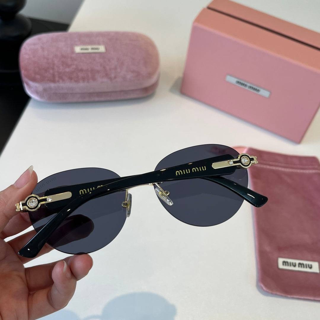 Miu Miu Fashion Silver Lens Sunglasses for Men & Women - 416218 - detail image 8