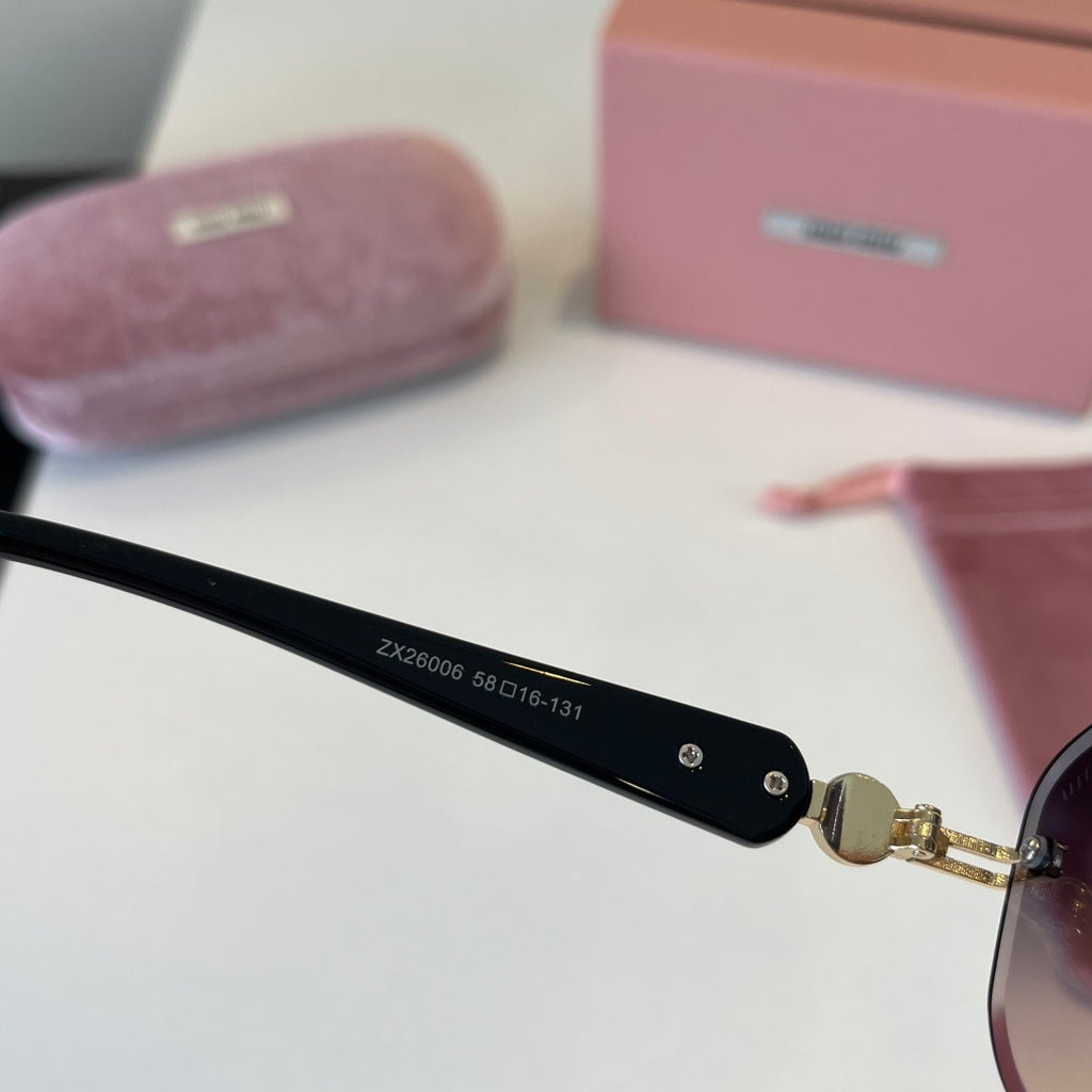 Miu Miu Fashion Silver Lens Sunglasses for Men & Women - 416220 - detail image 9