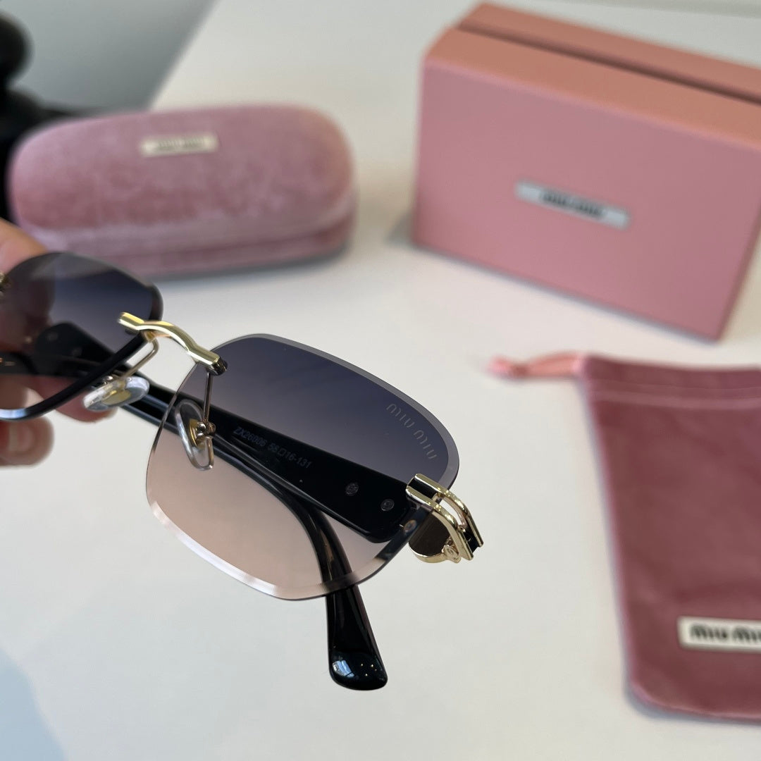 Miu Miu Fashion Silver Lens Sunglasses for Men & Women - 416220 - detail image 6