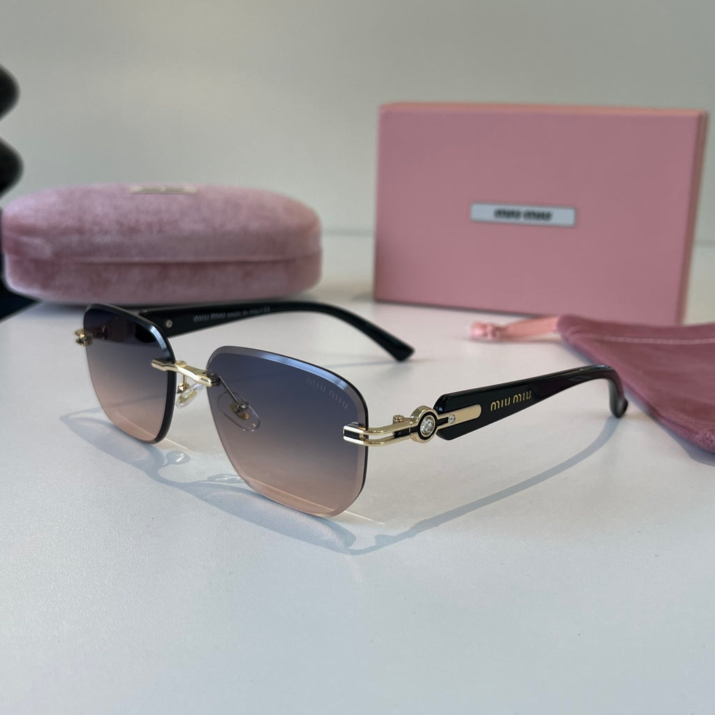 Miu Miu Fashion Silver Lens Sunglasses for Men & Women - 416220 - detail image 3