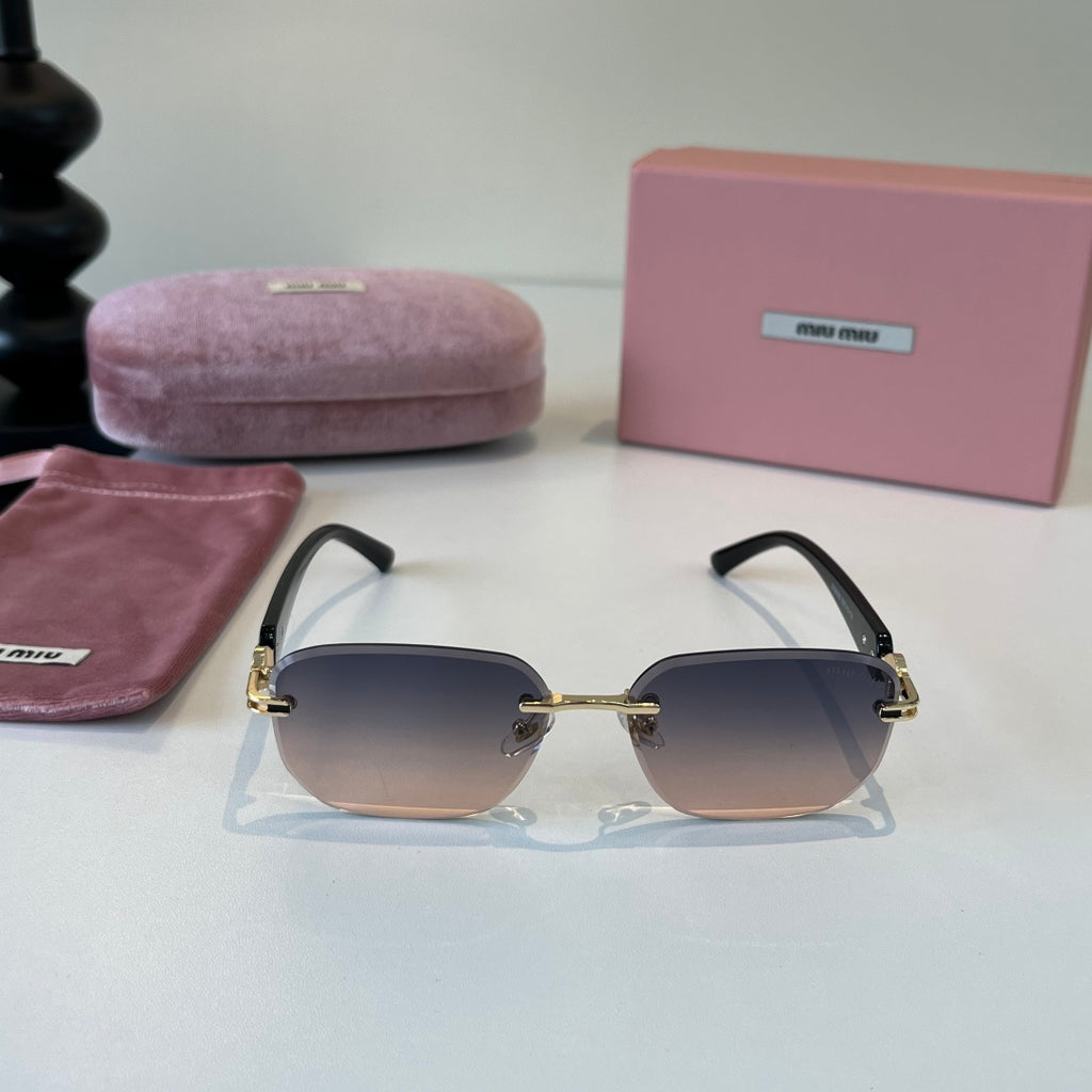 Miu Miu Fashion Silver Lens Sunglasses for Men & Women - 416220 - detail image 2