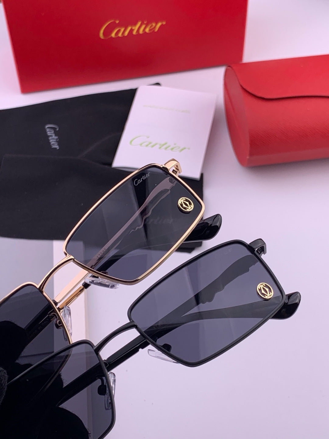 Cartier K51758 Fashion Black Lens Sunglasses for Men & Women - 358495 - detail image 2