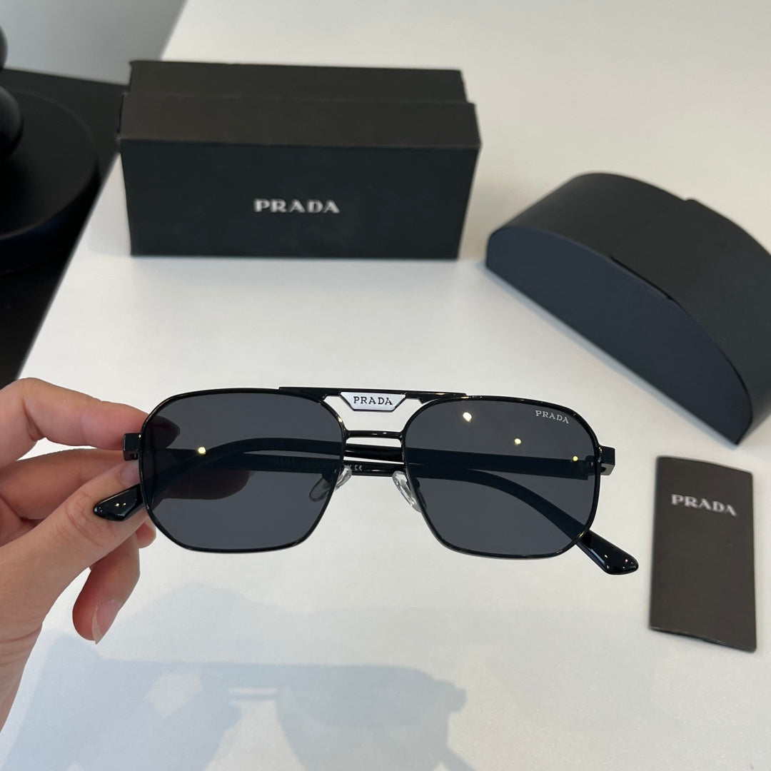 Prada Fashion Black Lens Sunglasses for Men - 358356 - detail image 5