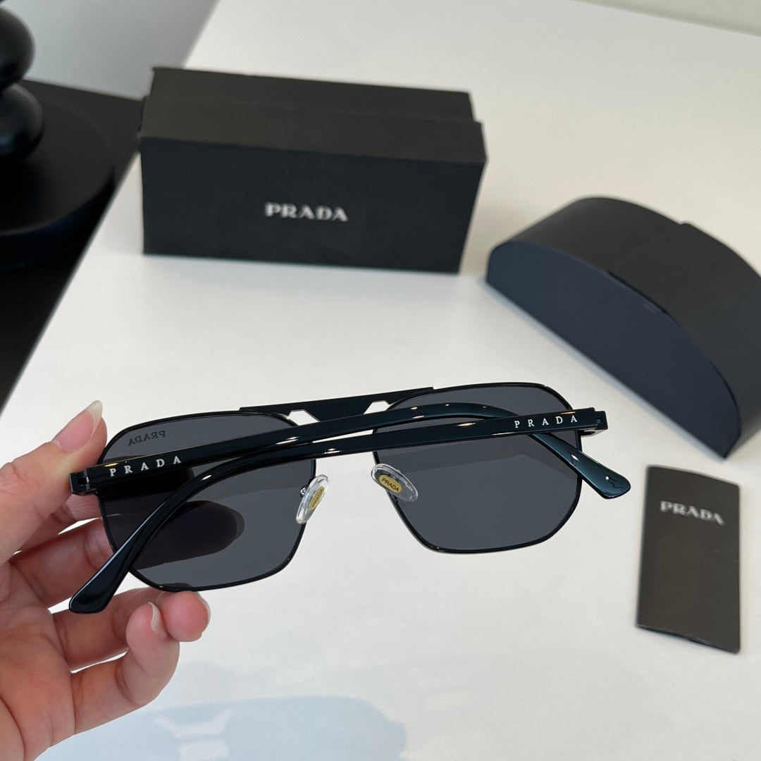 Prada Fashion Black Lens Sunglasses for Men - 358356 - detail image 8