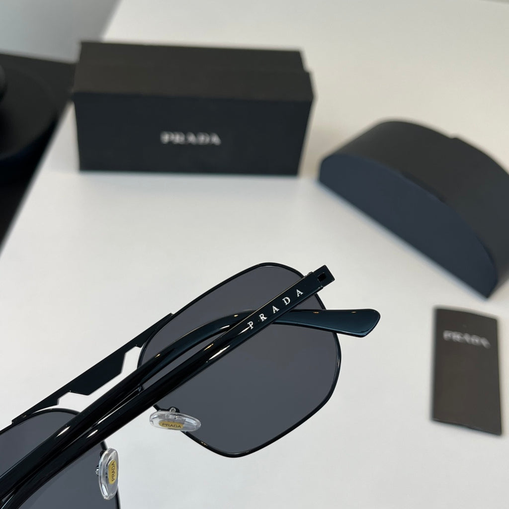 Prada Fashion Black Lens Sunglasses for Men - 358356 - detail image 7