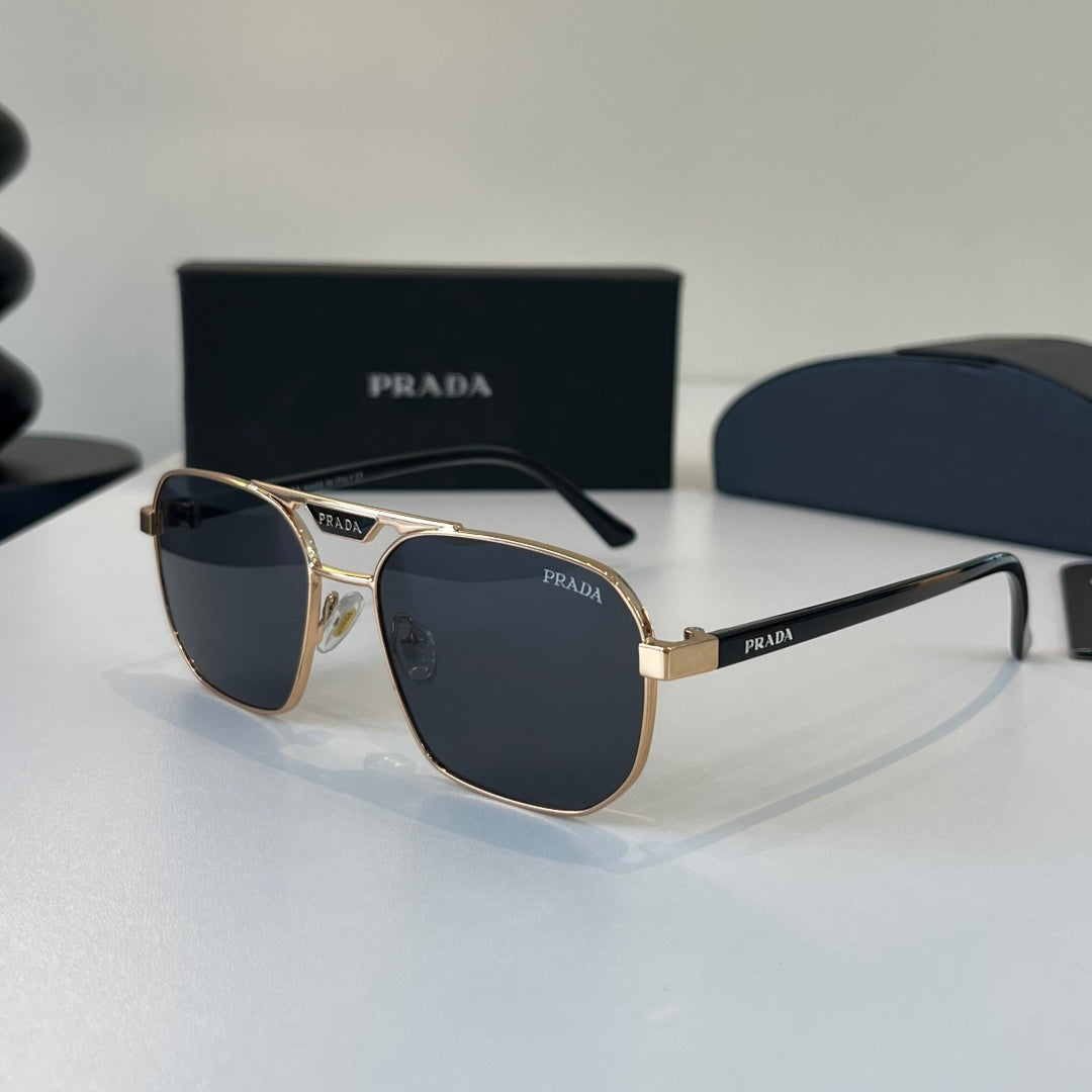 Prada Fashion Silver Lens Sunglasses for Men - 358357 - detail image 3