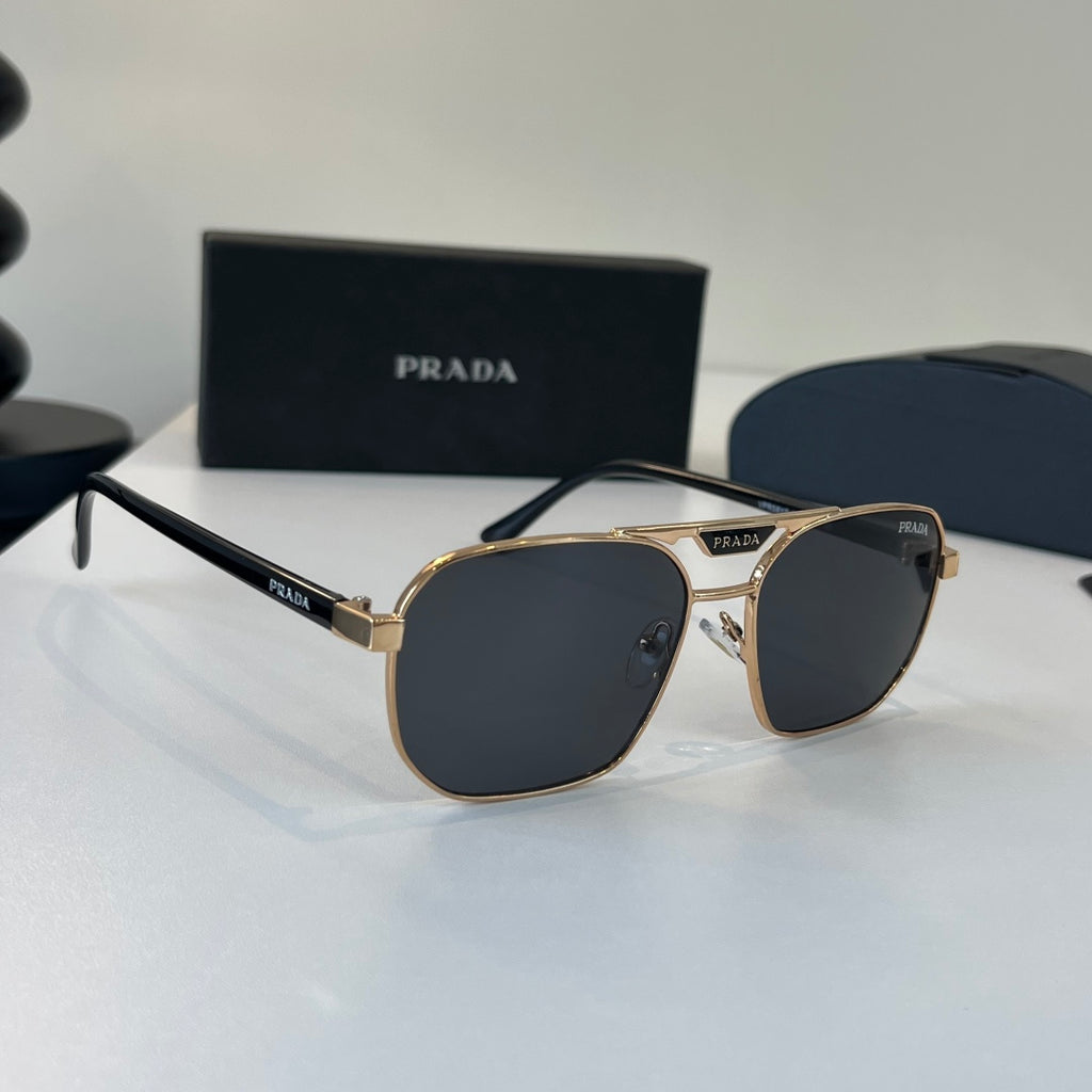 Prada Fashion Silver Lens Sunglasses for Men - 358357