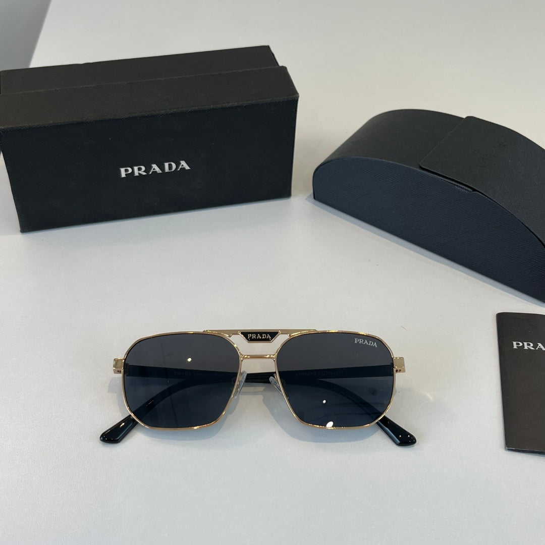 Prada Fashion Silver Lens Sunglasses for Men - 382565 - detail image 4